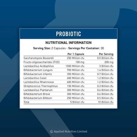 Applied Nutrition Probiotec