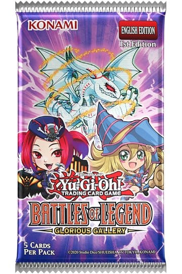 Yu-Gi-Oh! Battles of Legend: Glorious Gallery Booster Packs — product image 2 of 5