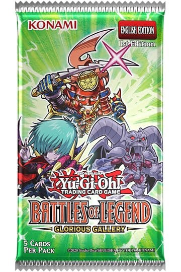 Yu-Gi-Oh! Battles of Legend: Glorious Gallery Booster Packs — product image 5 of 5