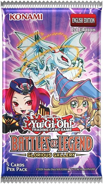 Yu-Gi-Oh! Battles of Legend: Glorious Gallery Booster Packs — product image 3 of 5